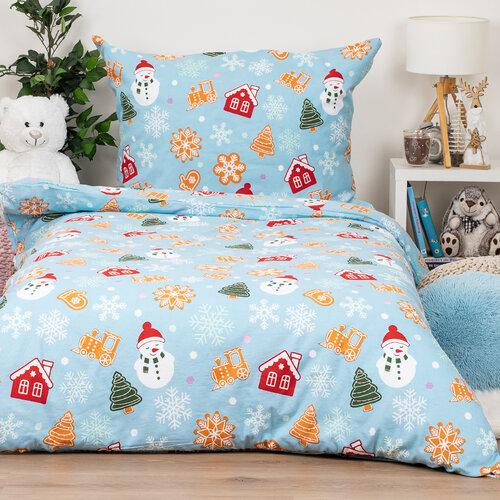 4Home Flanel ágynemű Sweet Winter, 140 x 200 cm,70 x 90 cm