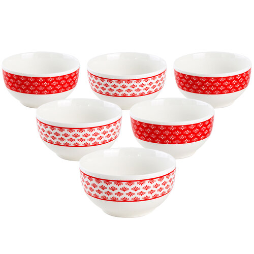 Paolo Roncci Vas ceramic Paolo 530 ml, set 6 buc.