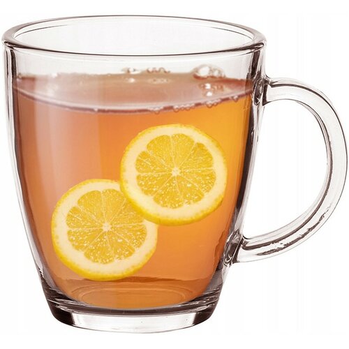 Florina Sada skleněných hrnků Herbal, 365 ml, 6 ks