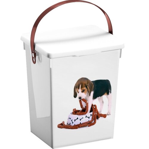 Container hrană câine, 5 l, 23,5 x 18 x 16,5 cm