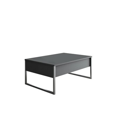 Konferenční stolek Luxe Anthracite and Silver