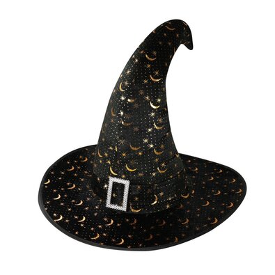 Pălărie Rappa Witch cu cataramă pentru adulți