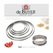 De Buyer 3091.18N torta kör alakú keret 18 cm,rozsdamentes acél