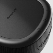 URBANISTA Bluetooth reproduktor so solárnym nabíjaním Malibu, čierna