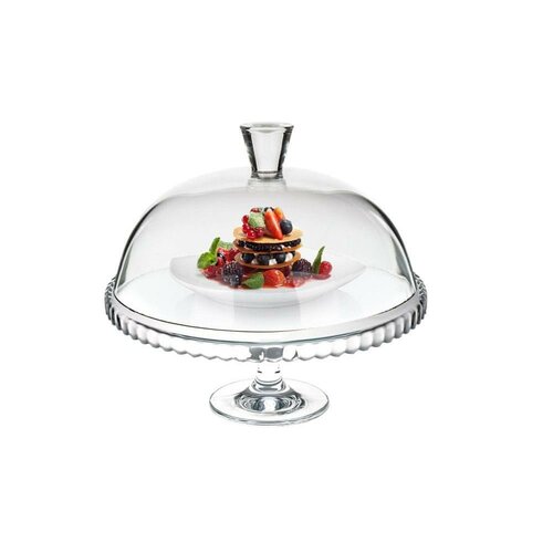 Pasabahce Tortenplatte mit Deckel Patisserie, 32,2 cm