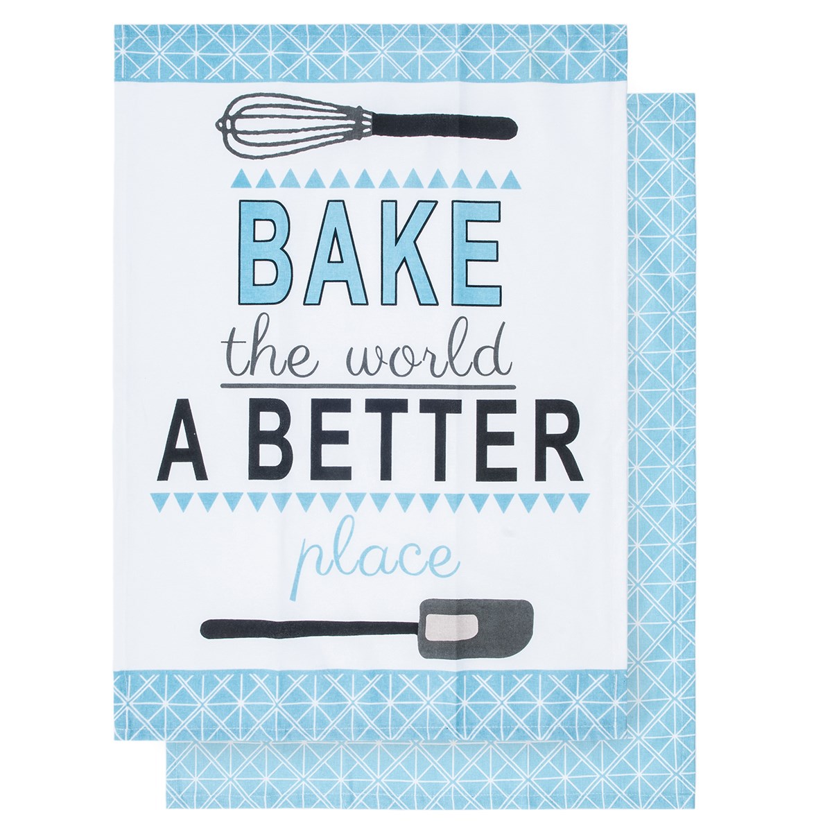Trade Concept Kuchynská utierka Bake the world a better place, , 50 x 70 cm, sada 2 ks