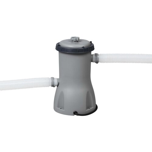 Bestway Steel Pro MAX föld feletti medence, szürke, átmérő 396 cm, magas 122 cm