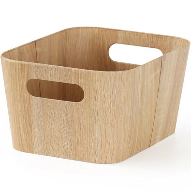 Kitchisimo Sada 2 úložných košíků 31 × 23 × 16 cm, přírodní