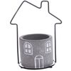 Capac pentru oală din beton House gri, 11,7 x 15 x 8,5 cm