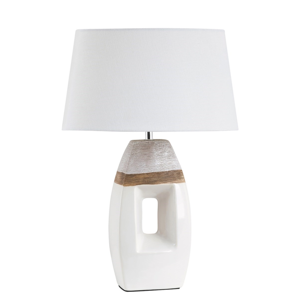 Rabalux 4387 Leah stolní lampa, bílá