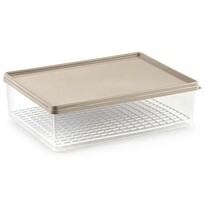 Doză plastic Fresh, cu grătar, 3 l, 29 x 20 x 8cm Doză plastic Fresh, cu grătar, 3 l, 29 x 20 x 8cm