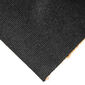 Kokosová rohožka lístky čierna, 39 x 59 cm