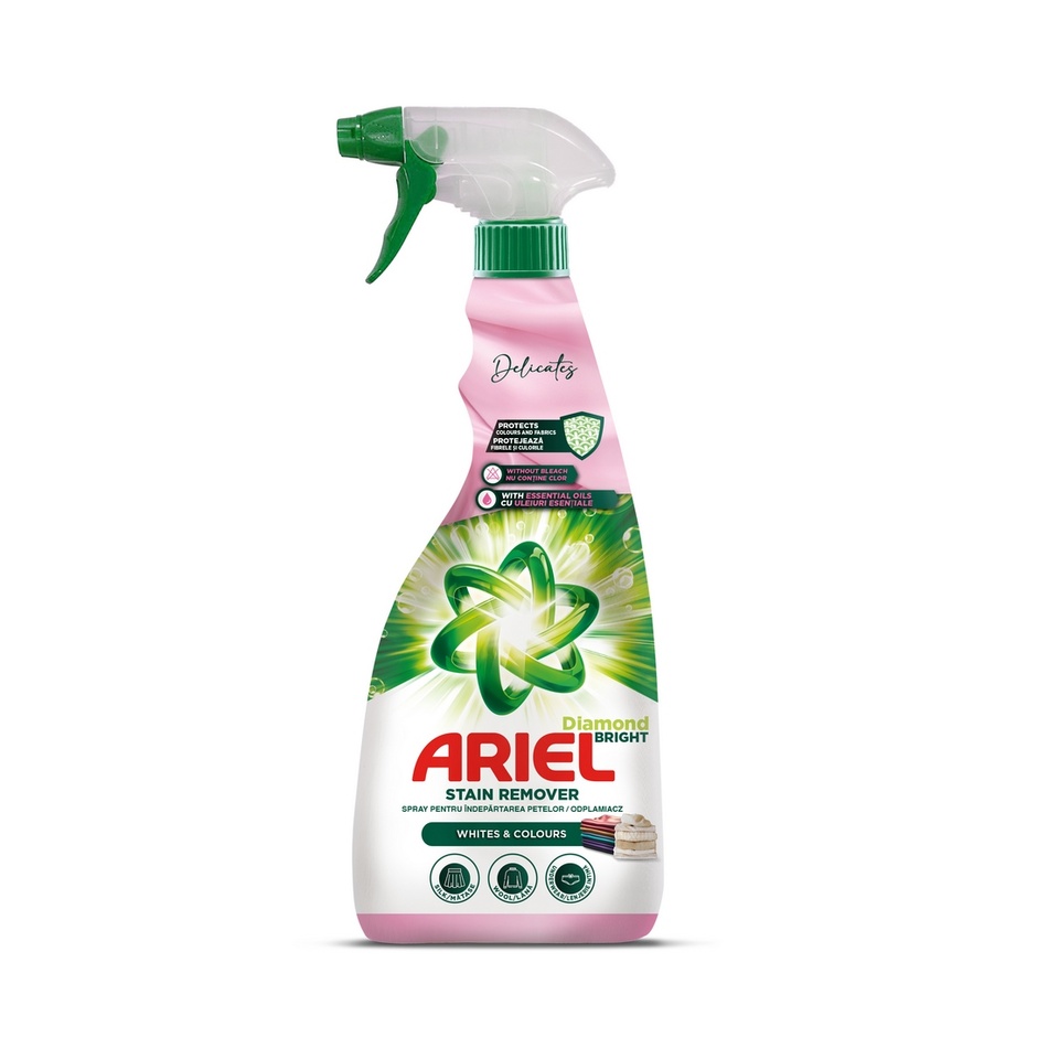 Ariel sprej na skvrny Delicates 750 ml