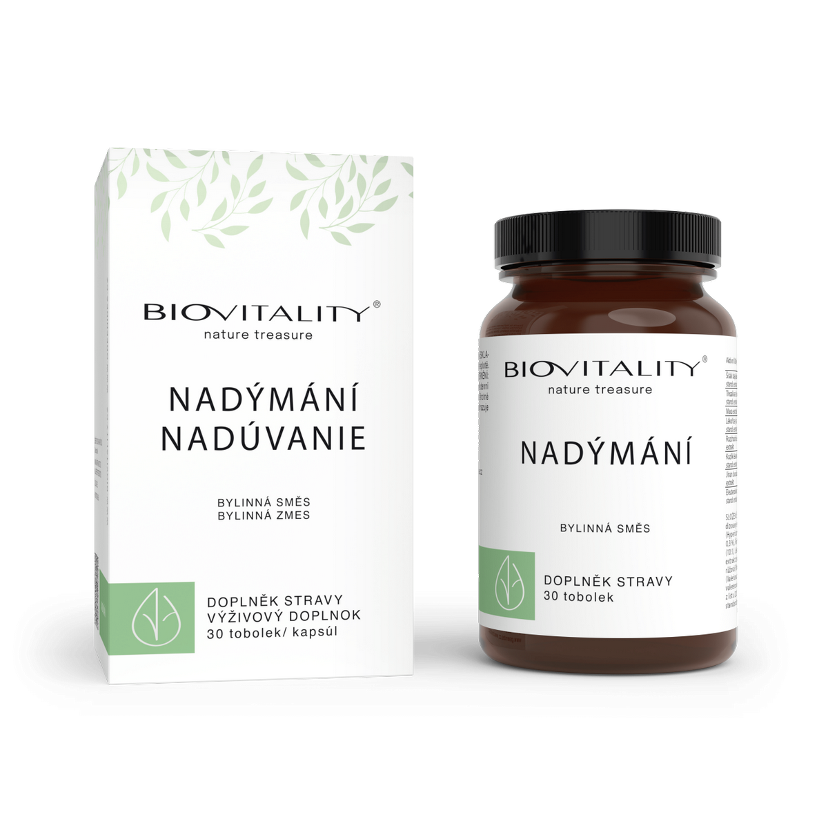 Biovitality Nadúvanie, 30 kapsúl