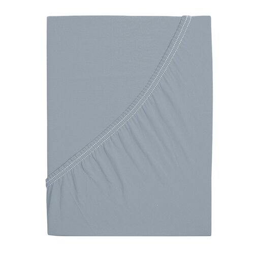 Cearșaf de pat 4Home Premium jersey gri , 180 x200 cm