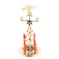 Традиційний дзвіночок-ангел Дерево золотий, 30 см