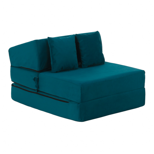 Összecsukható szék/matrac PELOS, petrol