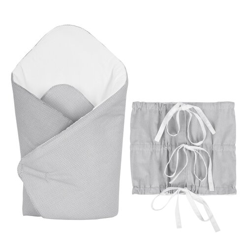 Bellatex Otroška odejka Kostička siva, 75 x 75 cm