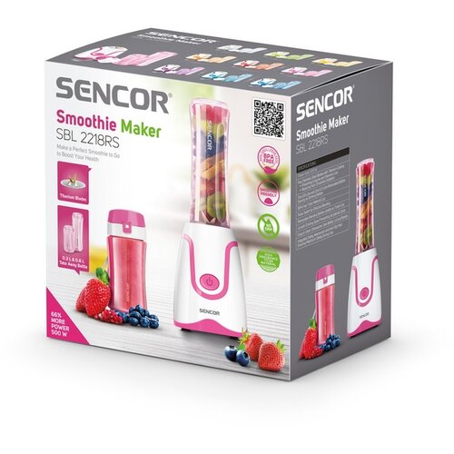 Sencor SBL 2218RS smoothie mixér, růžová