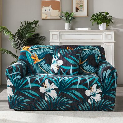 4Home Spannbezug für Sofa Flora, 75 - 95 cm