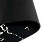 AQUALINE PCD011 Badezimmermatte 50 x 80 cm, Schwarz/Marmor