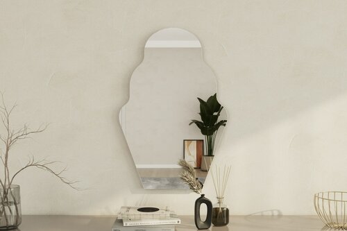 Zrcadlo Perilla Black 50 x 70 cm