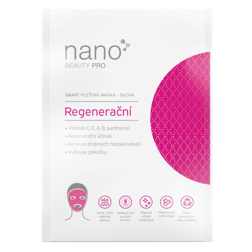 Levně nanoBeauty Regenerační nanovlákenná maska