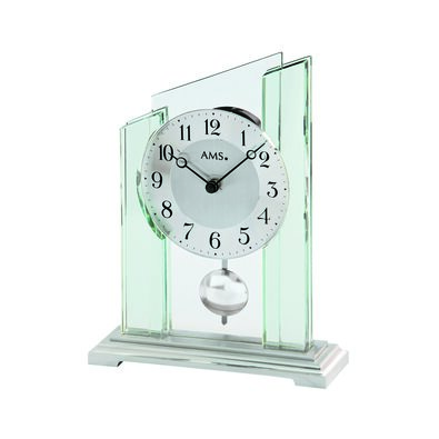 AMS 1168 stolní kyvadlové hodiny, 23 cm