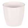 Vase de flori din ceramică Teracotă, diametru 12cm, alb