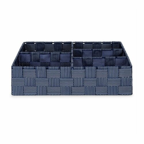 Compactor Organizator za perilo in dodatkeToronto, 5 predalov, modro-siva
