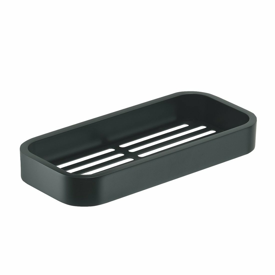 GEDY 321814 Smart zuhanyzó polc, 24,1 x 3 x 11,1cm, fekete matt