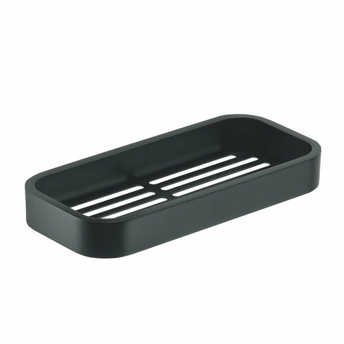 GEDY 321814 Pametna police za tuš, 24,1 x 3 x 11,1cm, črna mat