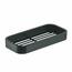 GEDY 321814 Smart Duschablage, 24,1 x 3 x 11,1 cm, schwarz matt