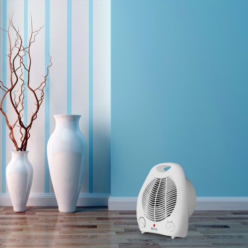 ECG TV 3030 Heat R White ventilator z ogrevanimzrakom, bel