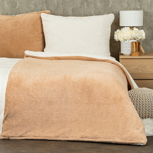 4Home Posteljno perilo Teddy beige, 140 x 200 cm, 70 x 90 cm90 cm