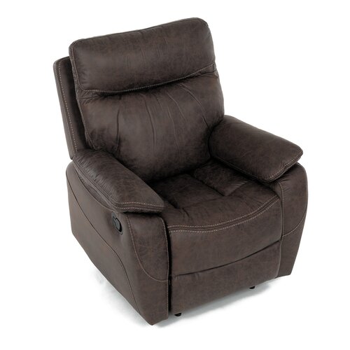 Polohovacie kreslo 4092 BR3, vintage, hnedá