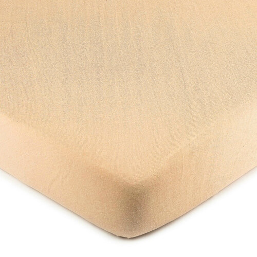 4Home Jersey-Spannbettlaken Aprikose, 90 x 200 cm