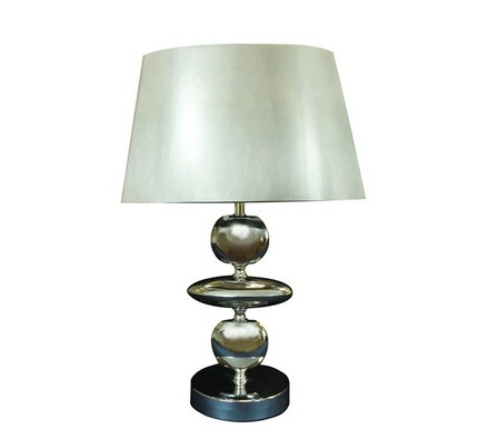 Lampa Silver Bright, strieborná, 22 x 14 cm