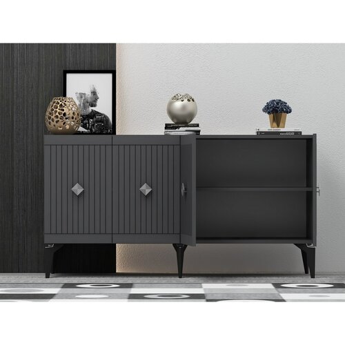 Dulap Midas Anthracite and Silver