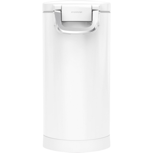Simplehuman Kontejner na suché krmivo s pojistkou 30 l, bílá