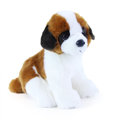 Rappa Plush sitting St. Bernard, 26 cm
