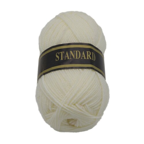 Garn STANDARD naturweiß, 50 g / 150 m