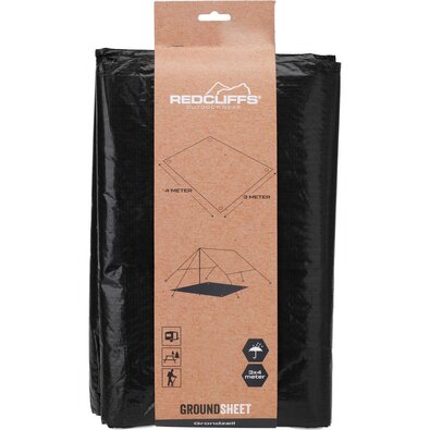 Prelată cort Redcliffs,  3 x 4 m, negru