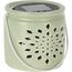 Lampion solarny Darena zielony, 9,2 x 9 x 11 cm,porcelana