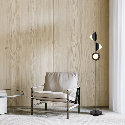 Rabalux 74223 dizajnová podlahová stojacia lampa Jules, G9, 3x max. 5W, IP20