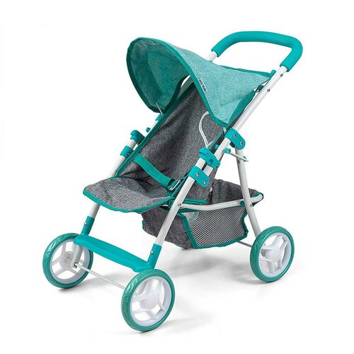 Milly Mally Cărucior sportiv pentru păpuși NataliePrestige, turcoaz