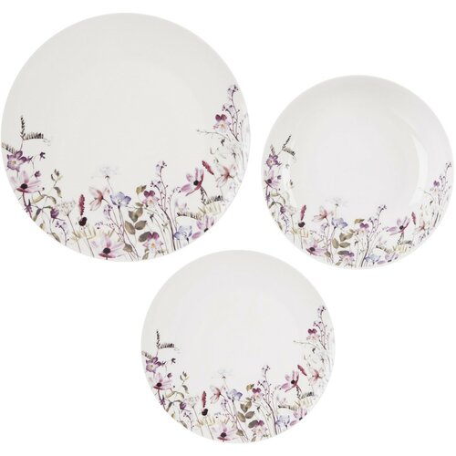 Orion 18-piece porcelain dinner set LOUKA