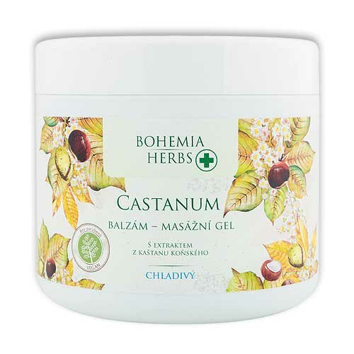 Bohemia Herbs Chladivý masážní koňský gel, 600 ml