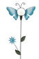 Záhradná dekorácia motýľ, modrá
