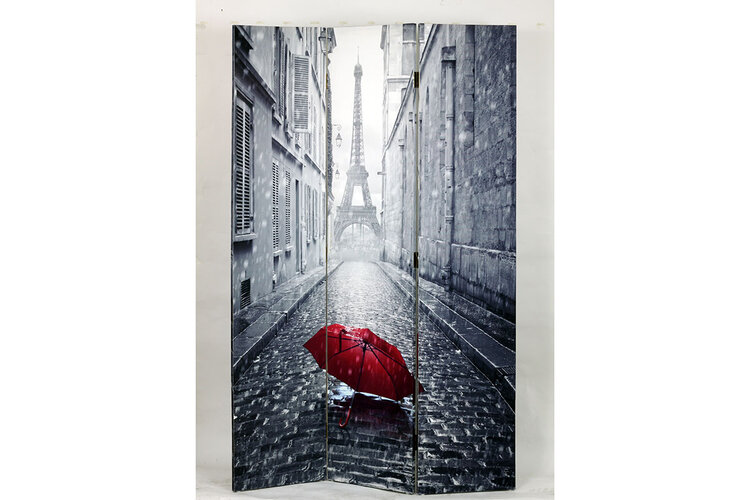 Paravan Paříž v dešti